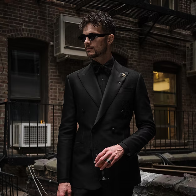 The Black Tuxedo Shirt