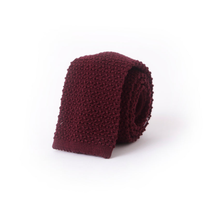 Wool-Knit Tie