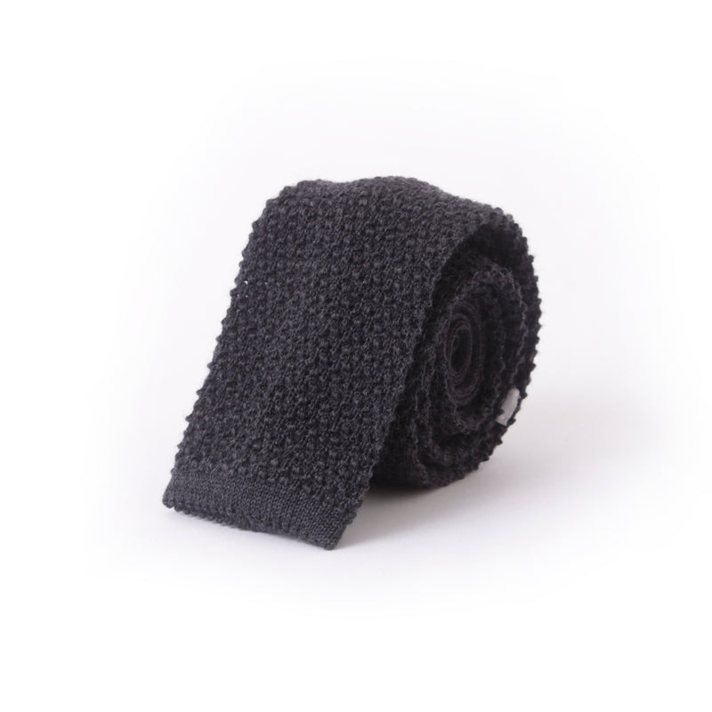 Wool-Knit Tie