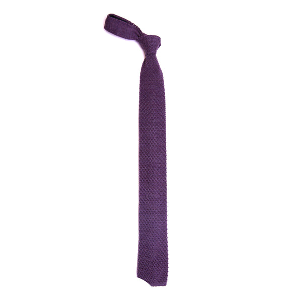 Wool-Knit Tie