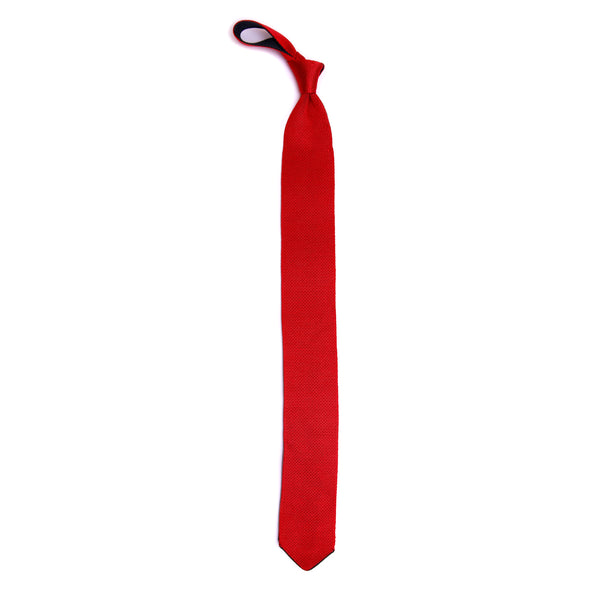 Reversible Silk Knit Tie