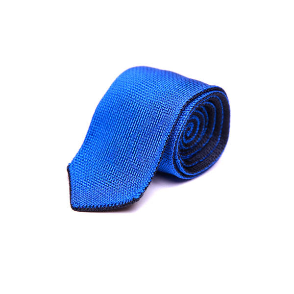 Reversible Silk Knit Tie