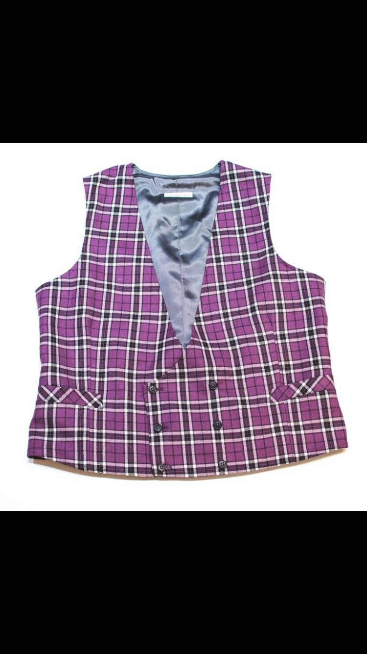 Bespoke waistcoat